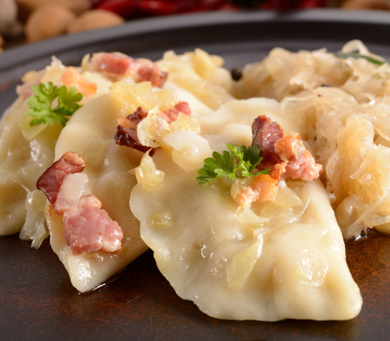 What to eat in Lodz? Pierogi!