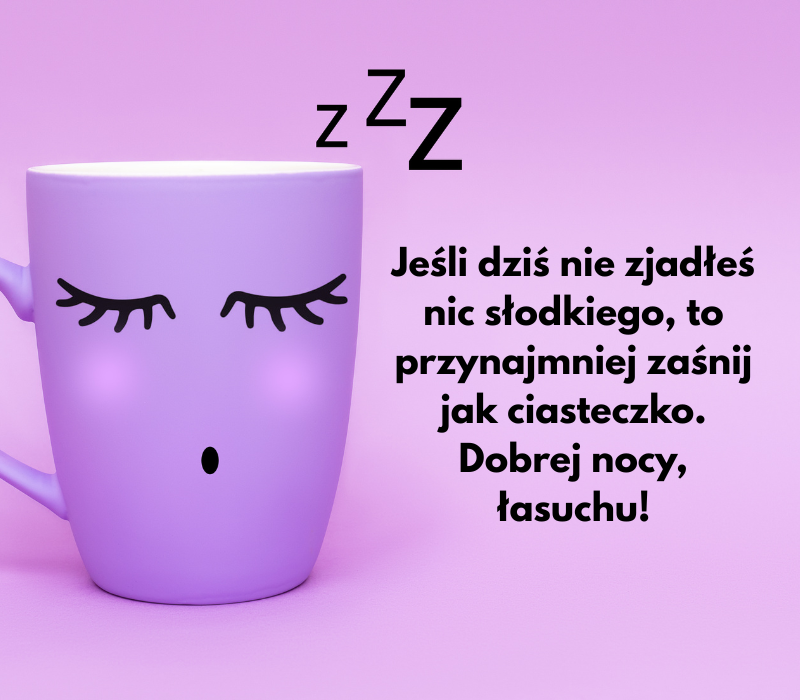 Wesołe życzenia na dobranoc