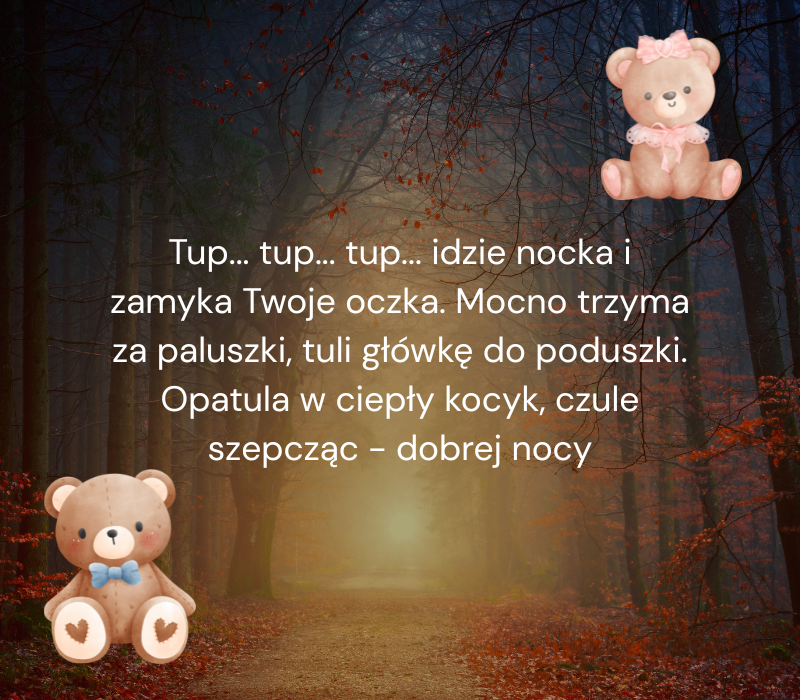Życzenia na dobranoc dla dzieci