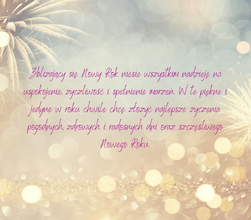 Przykłady pięknych życzeń noworocznych