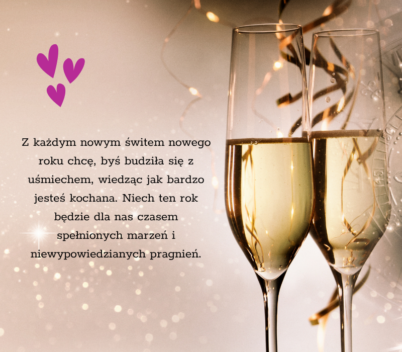 Życzenia noworoczne dla ukochanej osoby