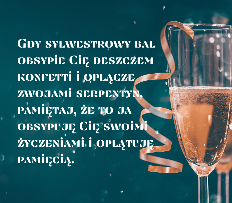 Życzenia na nowy rok dla przyjaciela lub przyjaciółki